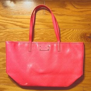 Kate Spade New York Hot Pink Large Tote